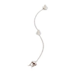 Eddie Borgo Silver Single Cone Bracelet